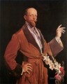 Autorretrato con gladiolos Retrato de George Washington Lambert